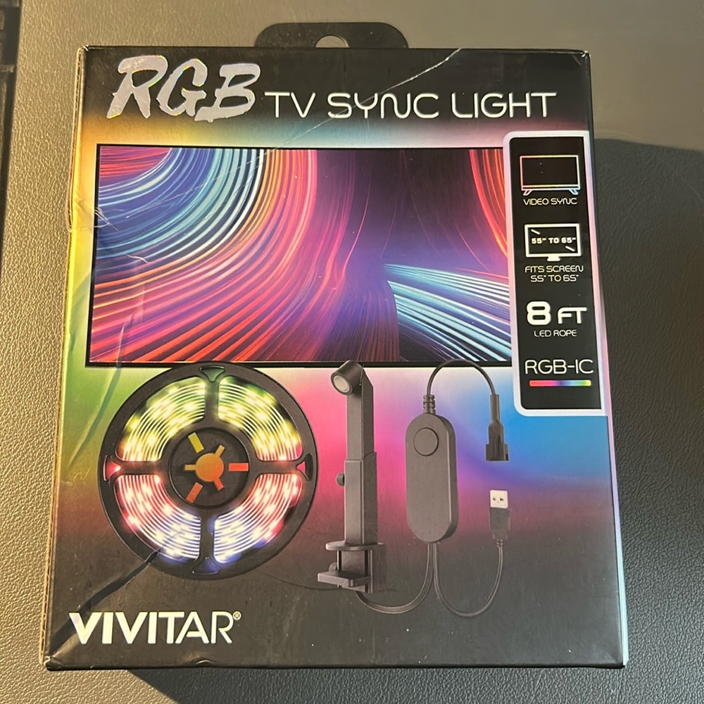 RGB LED TV Sync Lights by Vivitar